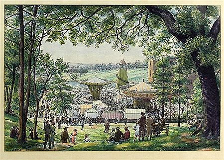 Fair on Hampstead Heath by Gerald Judah Ososki - Auction record, sale price, and art valuation. Compare with similar artists and explore comparable artworks.