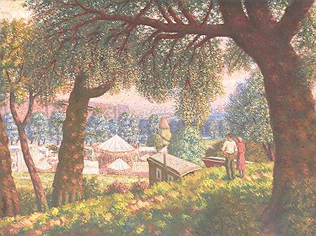 Hampstead Heath Fair, Springtime 1933