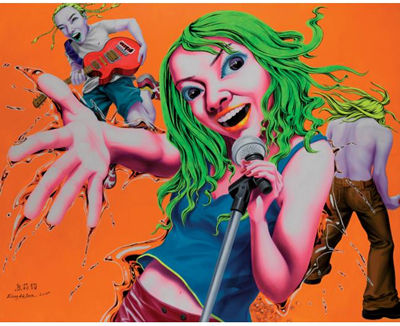 HAPPY TOGETHER II by Xiong Lijun - Auction record, sale price, and art valuation. Compare with similar artists and explore comparable artworks.