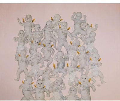 BAYI GARUDA 2 (GARUDA BABIES 2) by Haris Purnomo - Auction record, sale price, and art valuation. Compare with similar artists and explore comparable artworks.