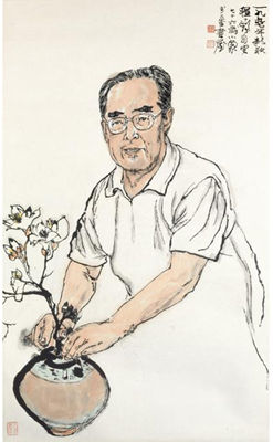 Portrait of Shifa Cheng: Self-portrait