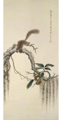 TREE SQUIRREL by Yuanshui Wang - Auction record, sale price, and art valuation. Compare with similar artists and explore comparable artworks.