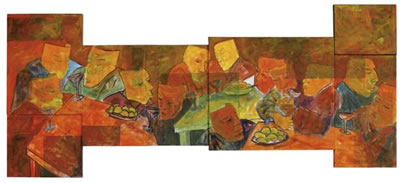 LAST SUPPER 03--heptaptych