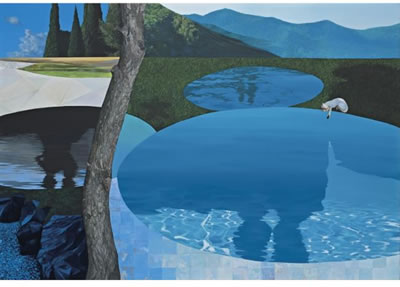 LITTLE FULFILL PLAYING BY THE MICKY POOL by Attasit Aniwatchon - Auction record, sale price, and art valuation. Compare with similar artists and explore comparable artworks.