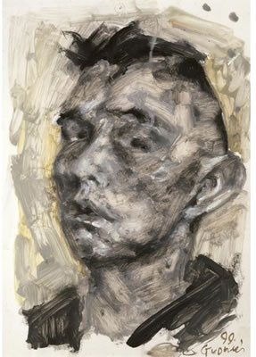 Portrait of Wei Guo: Self-portrait