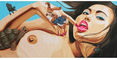 WHEN MY TASTE TICKLES YOUR FANCY OR WHOEVER GETS THERE FIRST by Ronald Caringal - Auction record, sale price, and art valuation. Compare with similar artists and explore comparable artworks.