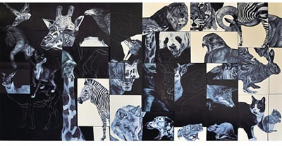 Sample artwork by Randy Solon (Born 1971), known for hyperrealism paintings of animals - View similar artists and auction records