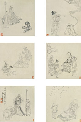 THE EIGHTEEN LUOHAN MONKS (18)