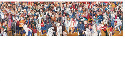 MODERN CROWDS (OCTAPTYCH)