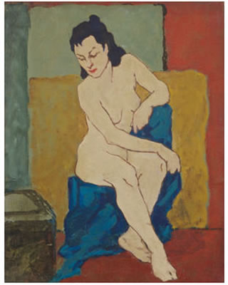 SEATED NUDE