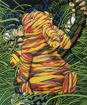 Sample artwork by Clairelynn Uy (Born 1974), known for painting - View similar artists and auction records