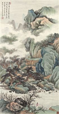 SPRING MOUNTAINS IN MIST