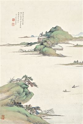 Sample artwork by Xiao Junxian (1865 - 1948), known for painting - View similar artists and auction records