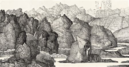 DAWN BREAK OVER SPRING MOUNTAINS AND STREAMS