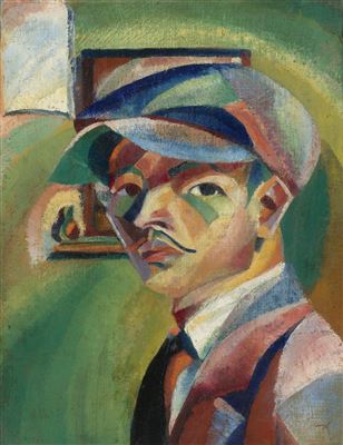 Portrait of Gee Yun: Self-portrait