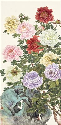 PEONIES OF PROSPERITY