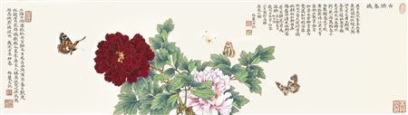SPRING FLORAL BLOSSOMS by Bonong Liu - Auction record, sale price, and art valuation. Compare with similar artists and explore comparable artworks.