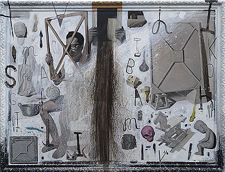 Sample artwork by Lynyrd Arwyn Paras (Born 1982), known for symbolic female and child portrait paintings - View similar artists and auction records