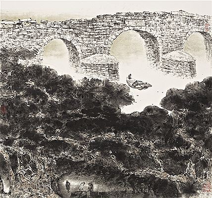 MY COUNTRY MY PEOPLE by Huaishuo Ho - Auction record, sale price, and art valuation. Compare with similar artists and explore comparable artworks.