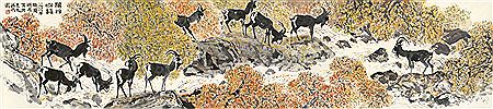 Sample artwork by Jizhong Fang (1923 - 1987), known for chang'an school of painting - View similar artists and auction records
