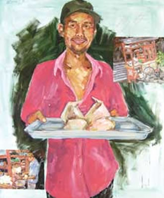 Sample artwork by Syahrizal Pahlevi (Born 1965), known for painting - View similar artists and auction records