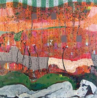 Sample artwork by Gatot Widodo (Born 1968), known for painting - View similar artists and auction records