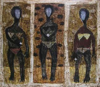 Sample artwork by Nengah Sujena (Born 1976), known for painting - View similar artists and auction records
