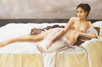Nude by Hudi Alfa Churi - Auction record, sale price, and art valuation. Compare with similar artists and explore comparable artworks.