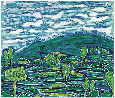Pemandangan Sawah di Bali
