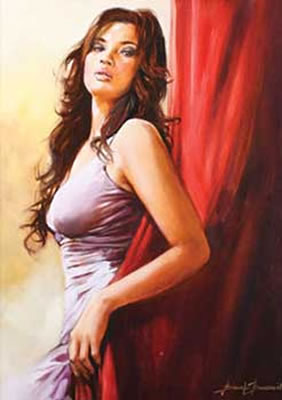 Pose by Basuki Bawono - Auction record, sale price, and art valuation. Compare with similar artists and explore comparable artworks.