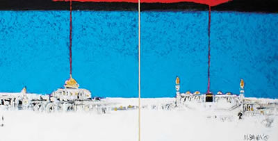 Perjalanan Malam by Mohammad Bahlia - Auction record, sale price, and art valuation. Compare with similar artists and explore comparable artworks.