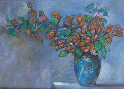 Flower in Vase by Antoni Wibowo - Auction record, sale price, and art valuation. Compare with similar artists and explore comparable artworks.
