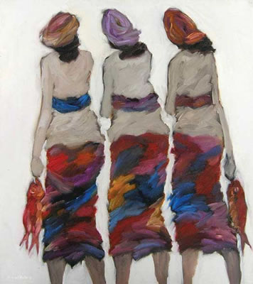 Sample artwork by Sadmoko Yulianto (Born 1970), known for painting - View similar artists and auction records