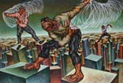 Sample artwork by Dendy Darman (Born 1971), known for painting - View similar artists and auction records
