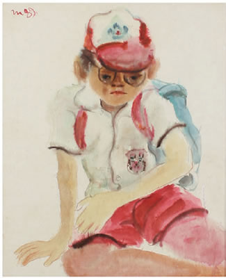 Anak SD by Momon - Auction record, sale price, and art valuation. Compare with similar artists and explore comparable artworks.