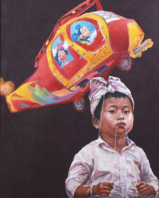 Terbang Bersama Micky Mouse by Irwan Widjayanto - Auction record, sale price, and art valuation. Compare with similar artists and explore comparable artworks.