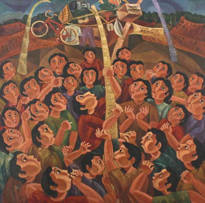 Panjat Pinang by Dendy Darman - Auction record, sale price, and art valuation. Compare with similar artists and explore comparable artworks.