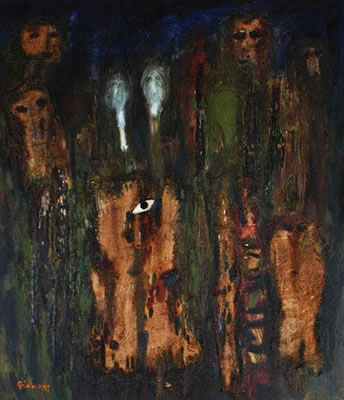 Penjaga Benua by Diah Yulianti - Auction record, sale price, and art valuation. Compare with similar artists and explore comparable artworks.