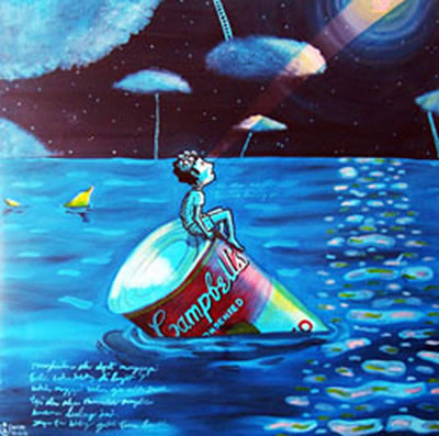 Sample artwork by Hudy Jayanata (Born 1984), known for painting - View similar artists and auction records