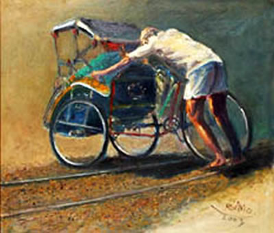 Kerja Keras (Hardwork) by Kidro - Auction record, sale price, and art valuation. Compare with similar artists and explore comparable artworks.