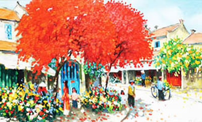 Summer Non in Hanoi