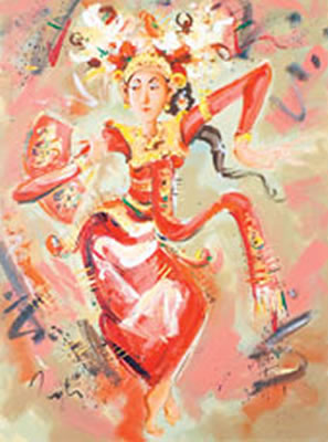 Penari by Gung Roy - Auction record, sale price, and art valuation. Compare with similar artists and explore comparable artworks.