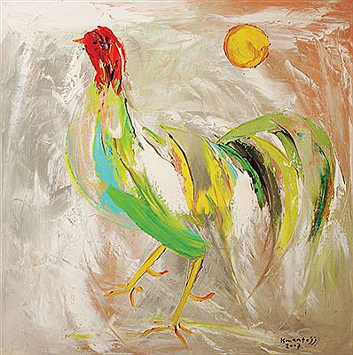Sample artwork by Iswanto (Born 1974), known for painting - View similar artists and auction records