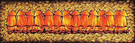 Candle men by I Ketut Purna Wijaya - Auction record, sale price, and art valuation. Compare with similar artists and explore comparable artworks.