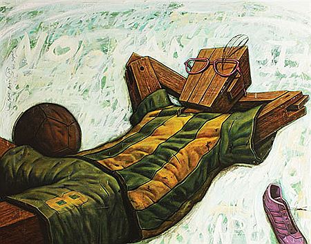 No Game This Season by Rosit Mulyadi - Auction record, sale price, and art valuation. Compare with similar artists and explore comparable artworks.
