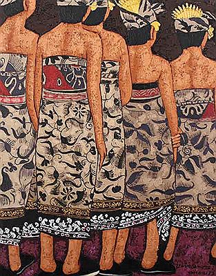 Lima Jejaka Siap Tampil by I Nyoman Sumantra - Auction record, sale price, and art valuation. Compare with similar artists and explore comparable artworks.