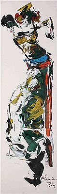 Sample artwork by I Ketut Suarjana (Born 1973), known for paintings - View similar artists and auction records
