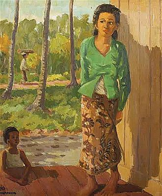 Ibu dan Anak by Mara Karma - Auction record, sale price, and art valuation. Compare with similar artists and explore comparable artworks.
