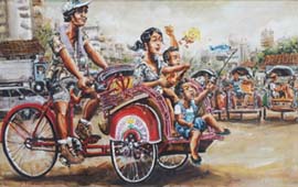 Keluarga Bahagia by Dwi Setiawan - Auction record, sale price, and art valuation. Compare with similar artists and explore comparable artworks.