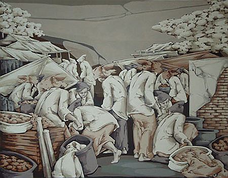 Pasar Buah by Yudha Himawan - Auction record, sale price, and art valuation. Compare with similar artists and explore comparable artworks.